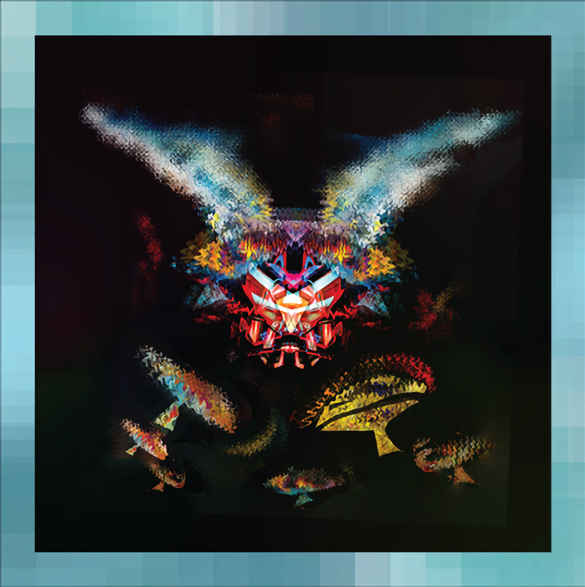 ACID4YUPPIES FLYING TOAD Silk