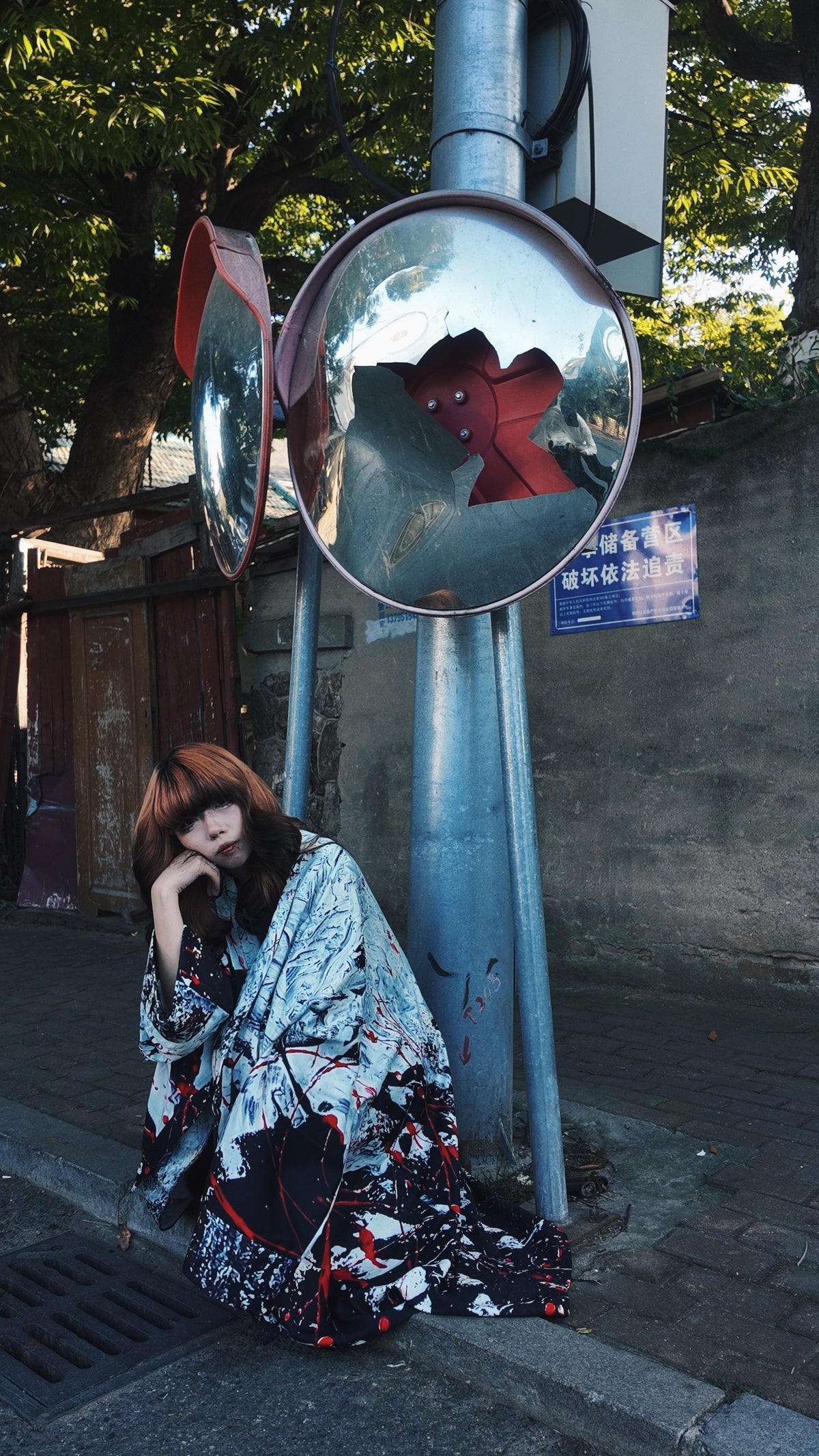 IDFK x Juma - love u forever Kimono-style Robe