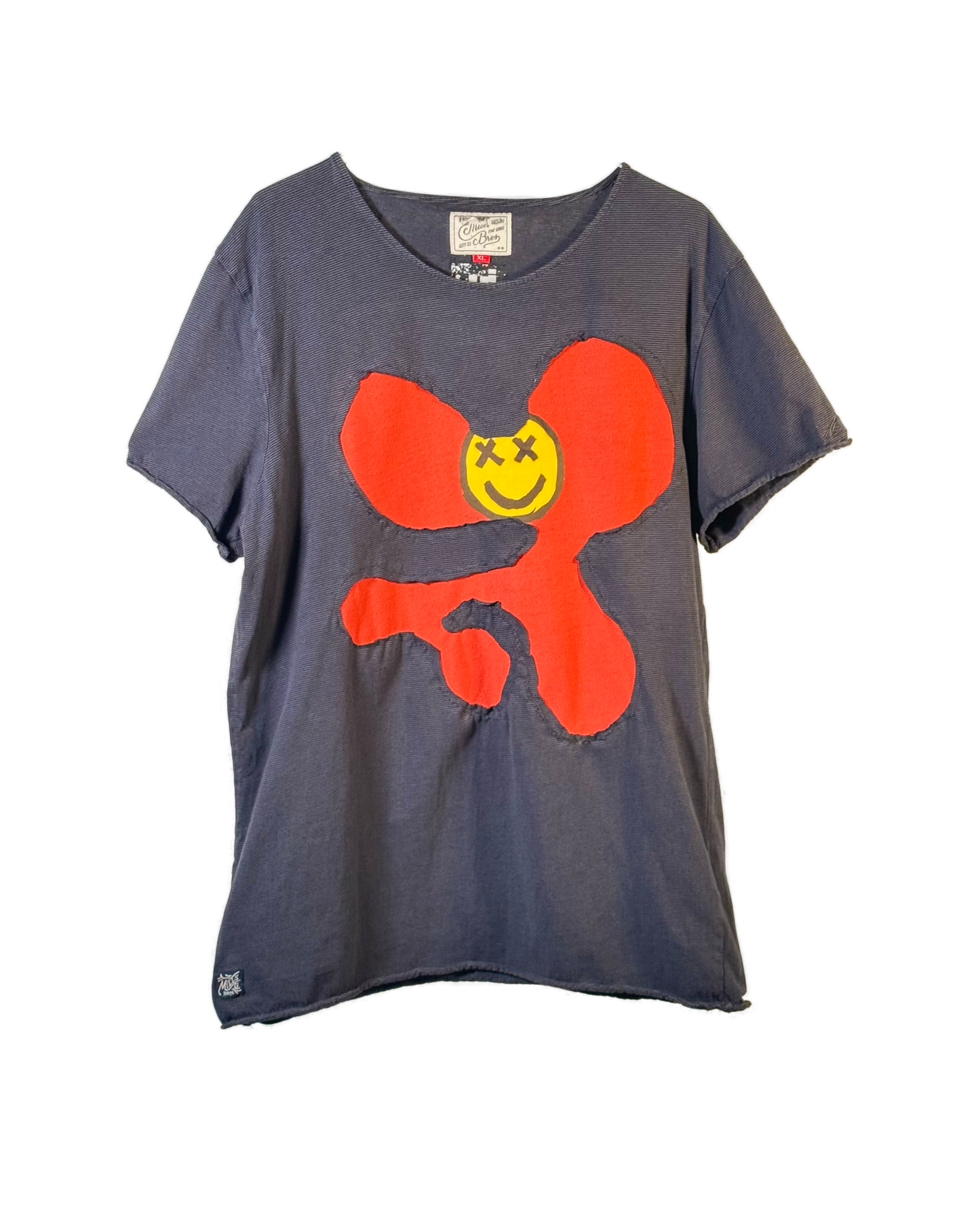 Orange Blob Smiley Shirt