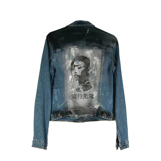 Impermanent Mandarin Jean Jacket