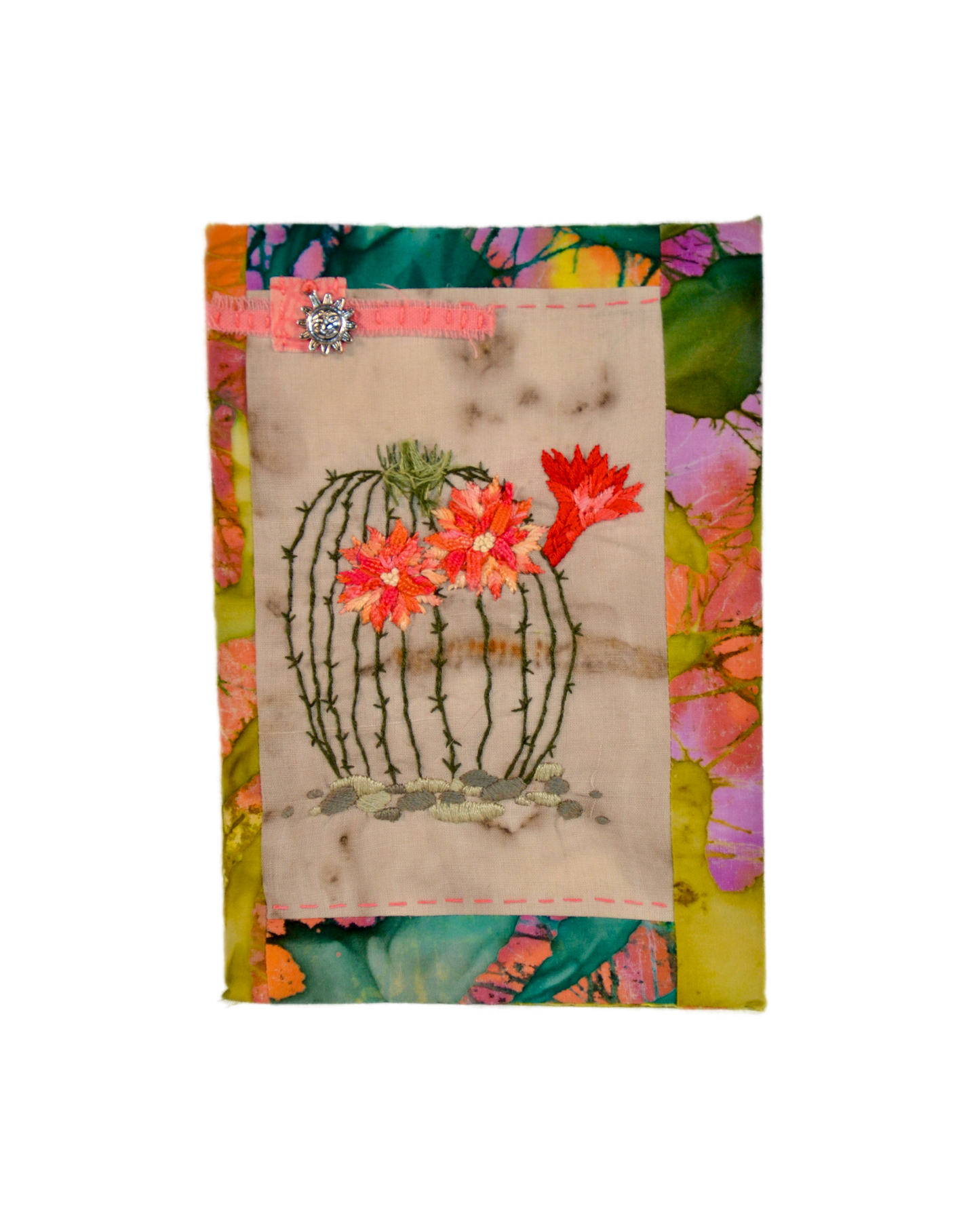 Prickly Flowers Diary Cover