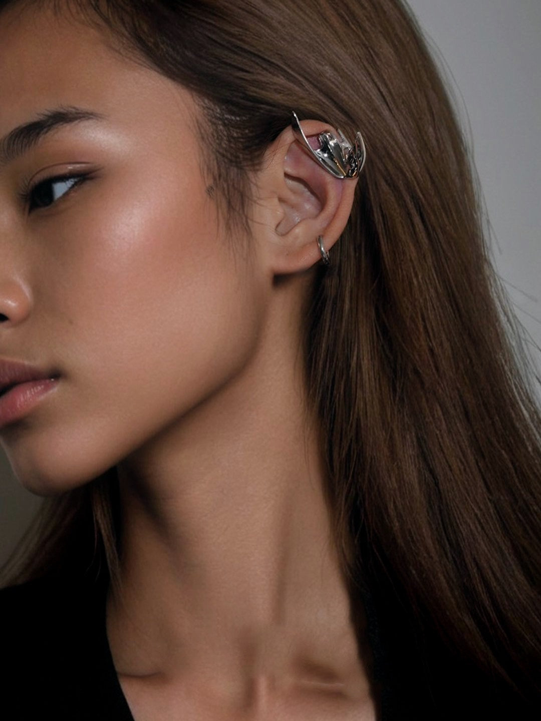 Floral Elf Ear Clip