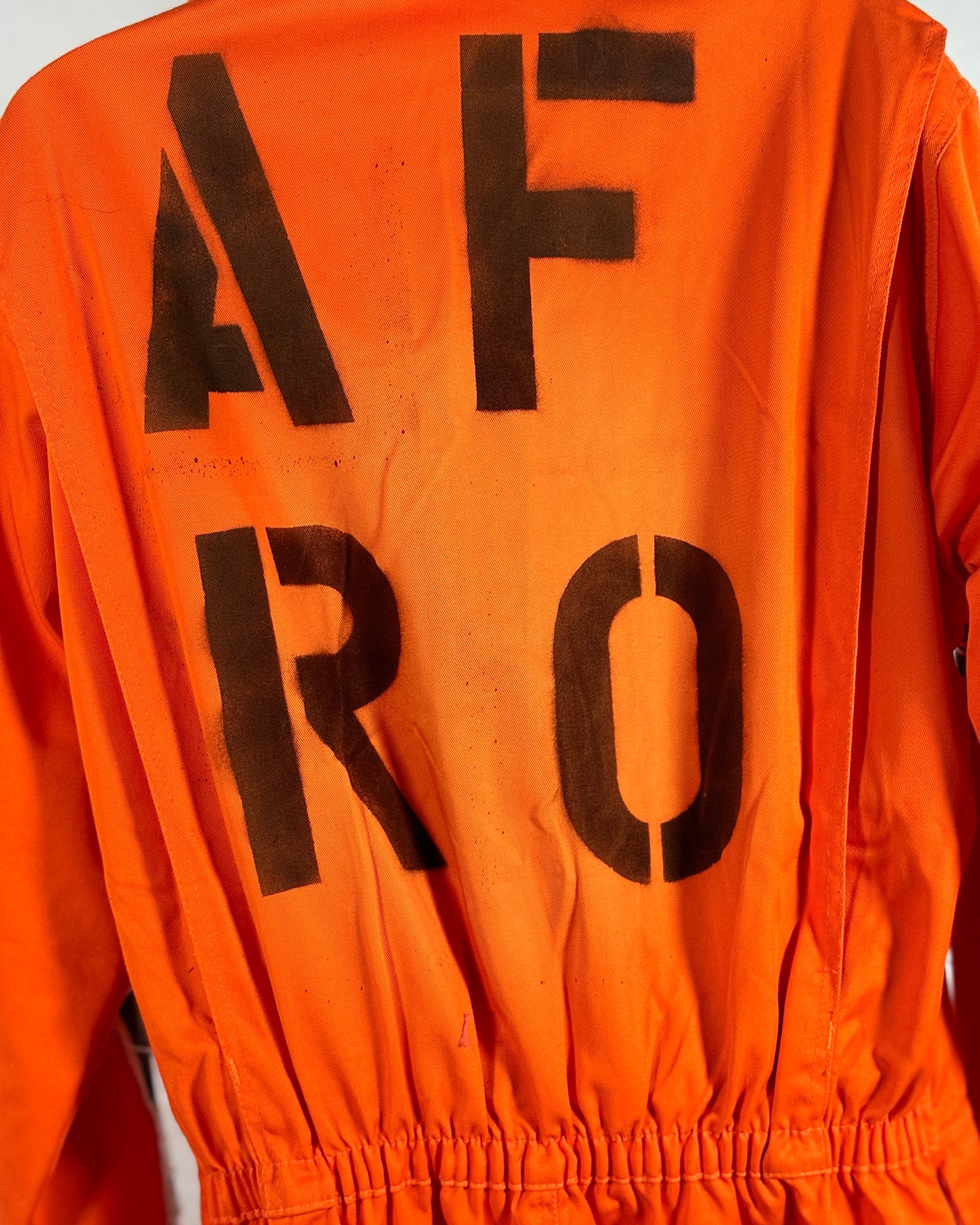 ShallMeek Orange Jumpsuit