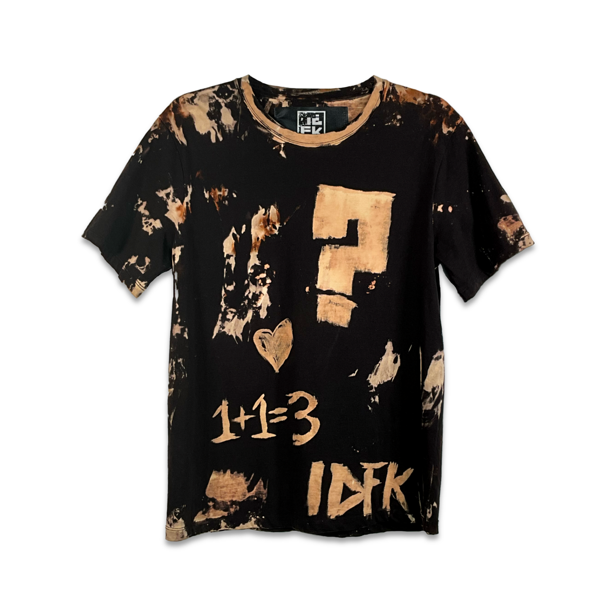 Question Everything Bleached Tee