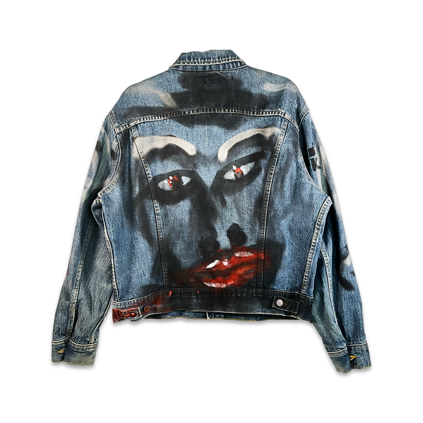 Dazzling Dystopia Jean Jacket