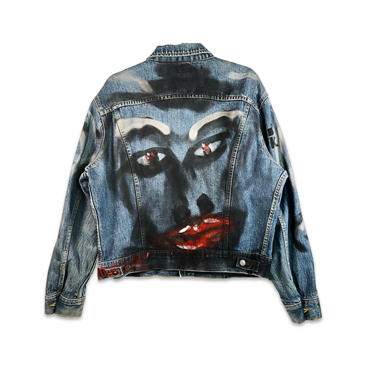 Dazzling Dystopia Jean Jacket