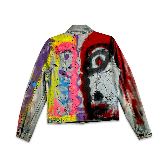 Colourful CoLab Jean Jacket