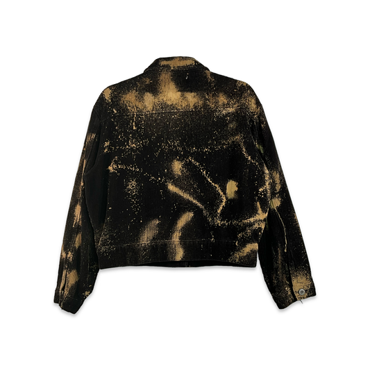 Bleached Black Corduroy Jacket