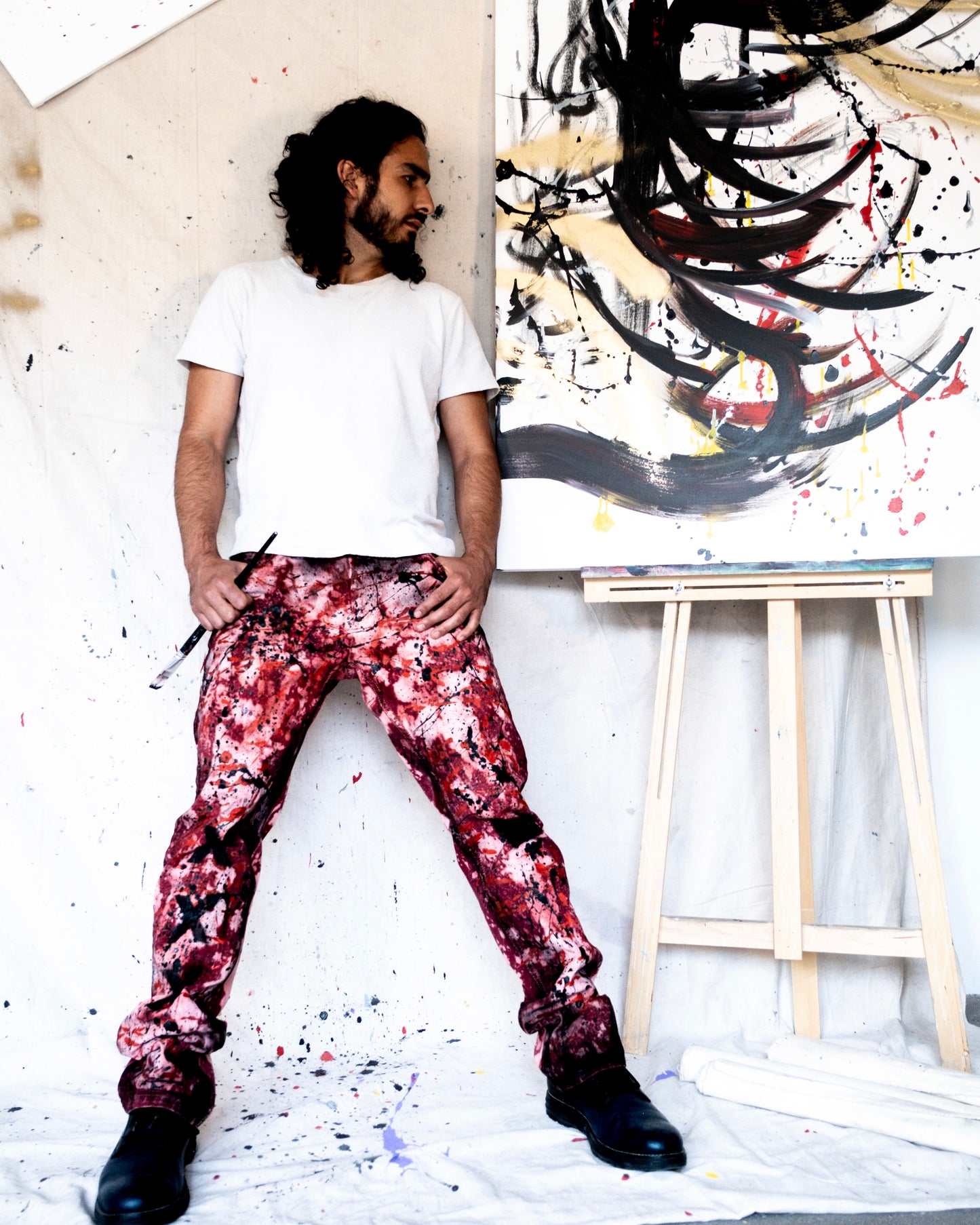 Triple-Ex Red Heart Jeans