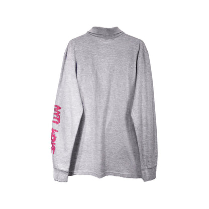Anti Love Full Sleeves Polo