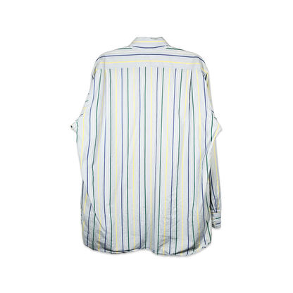 JOEL X IDFK Striped Mini Smiley Shirt Dress