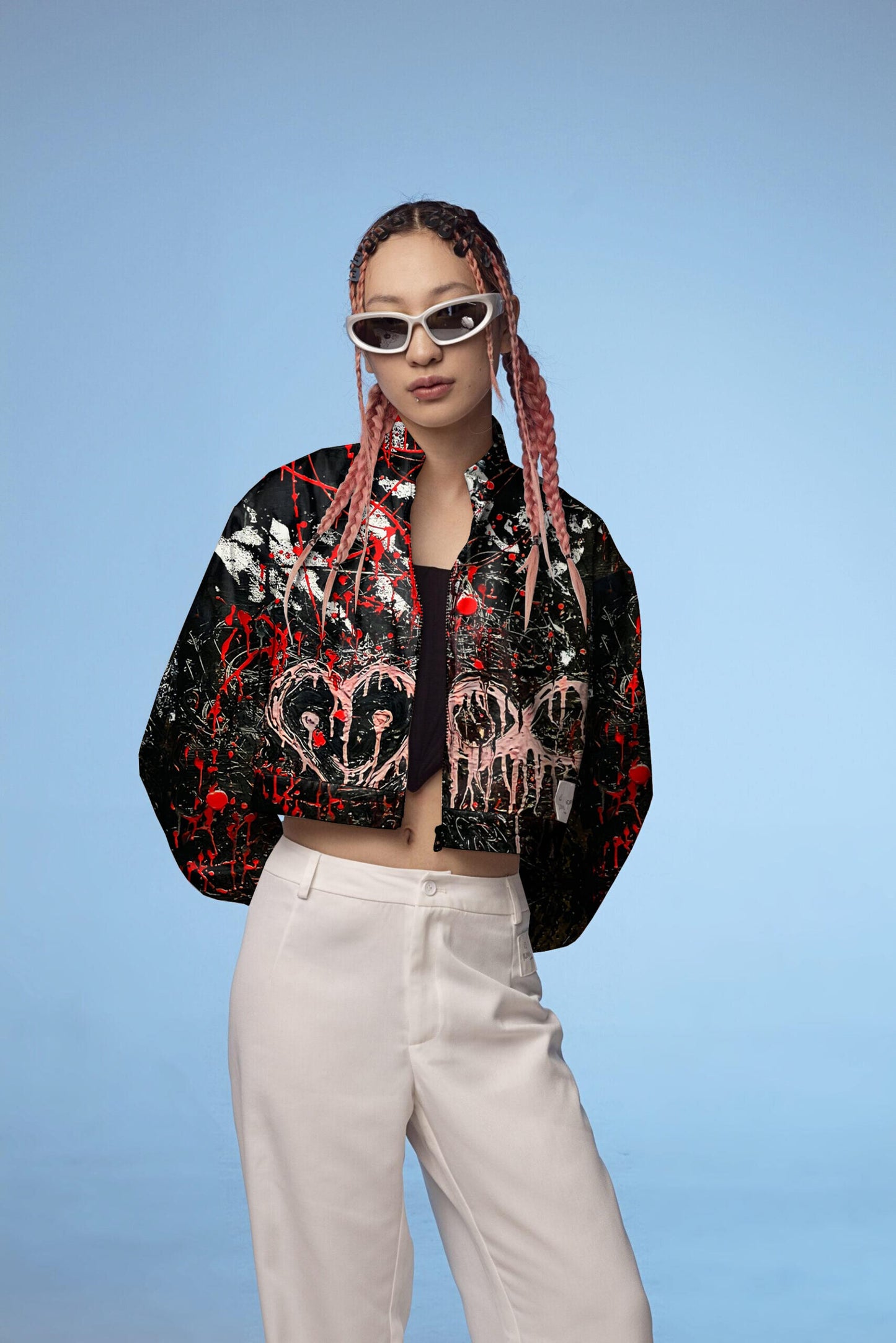 IDFK x Juma - love u forever Short Jacket
