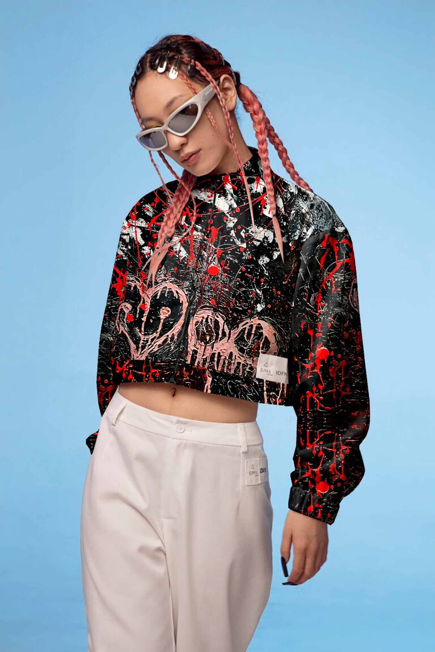 IDFK x Juma - love u forever Short Jacket