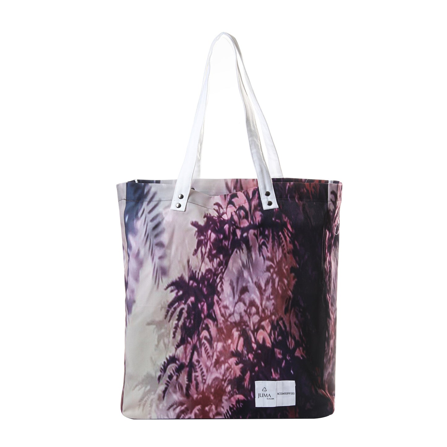 ACID4YUPPIES X JUMA MOONRISE KINGDOM Printed Tote Bag White