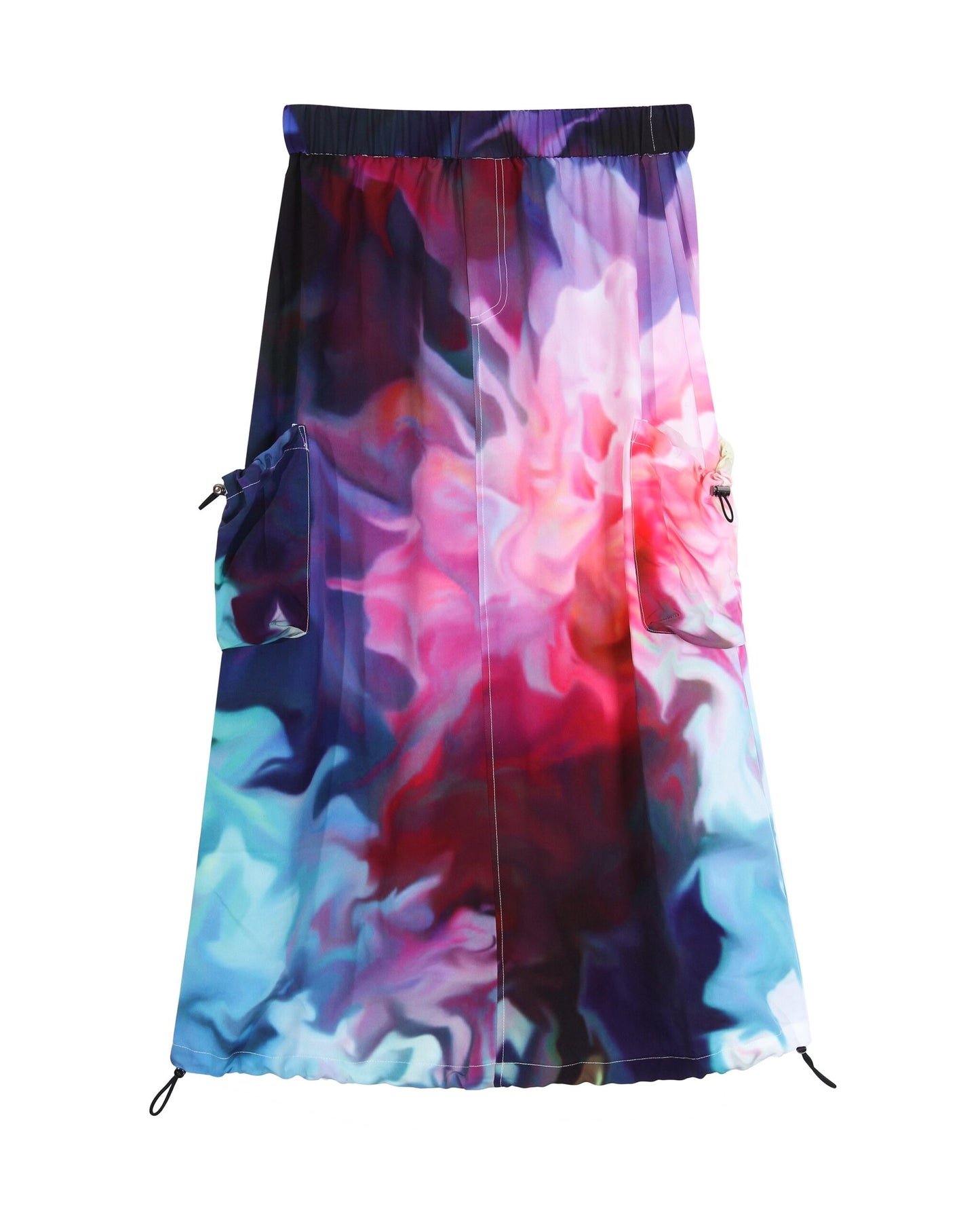 ACID4YUPPIES X JUMA SHAKTI Printed Cargo Skirt