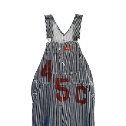 Striped Social Anti Overall