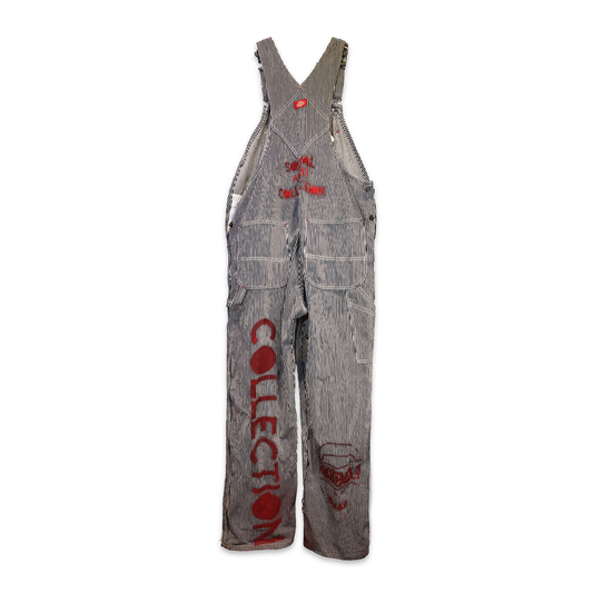 Striped Social Anti Overall