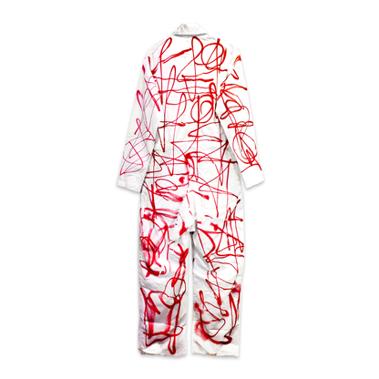 Red Touch Jumpsuit