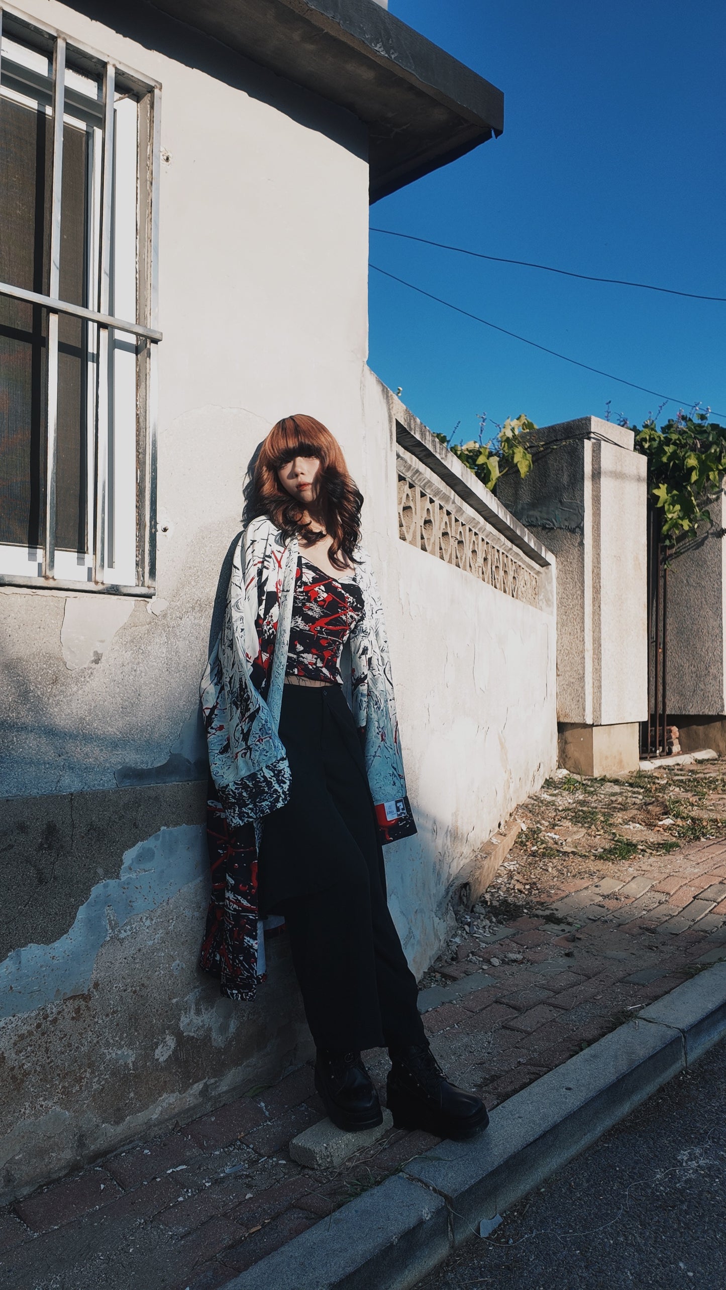 IDFK x Juma - love u forever Kimono-style Robe