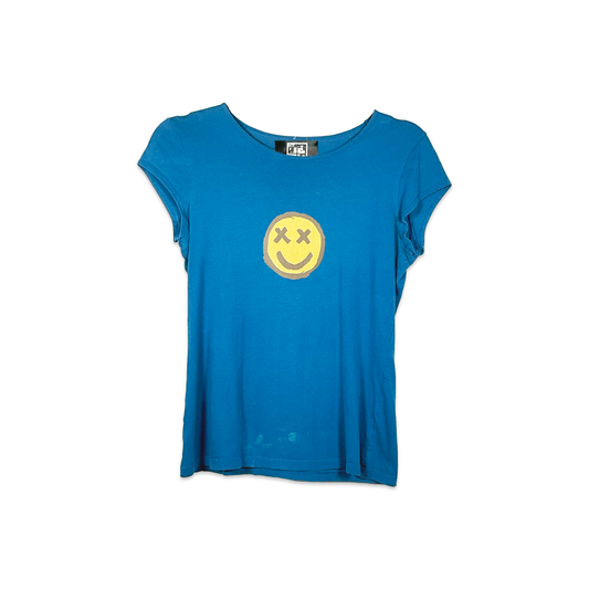JOEL X IDFK Smiley Blue Basic Tee