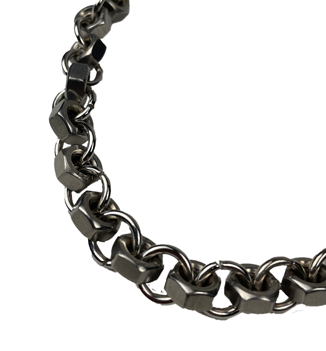 Nuts About You Stainless Steel Necklace