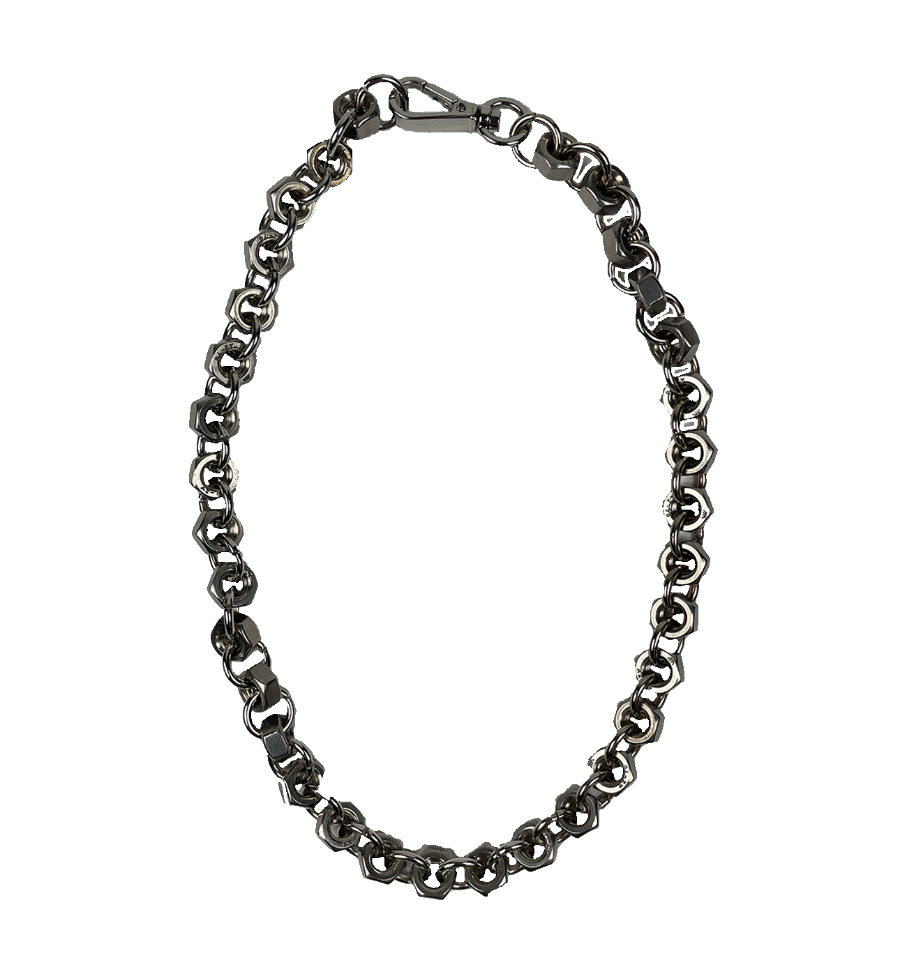 Nuts About You Stainless Steel Necklace