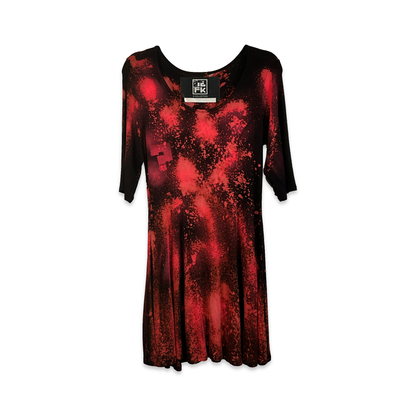 Love & Heal Bleached Skater Dress