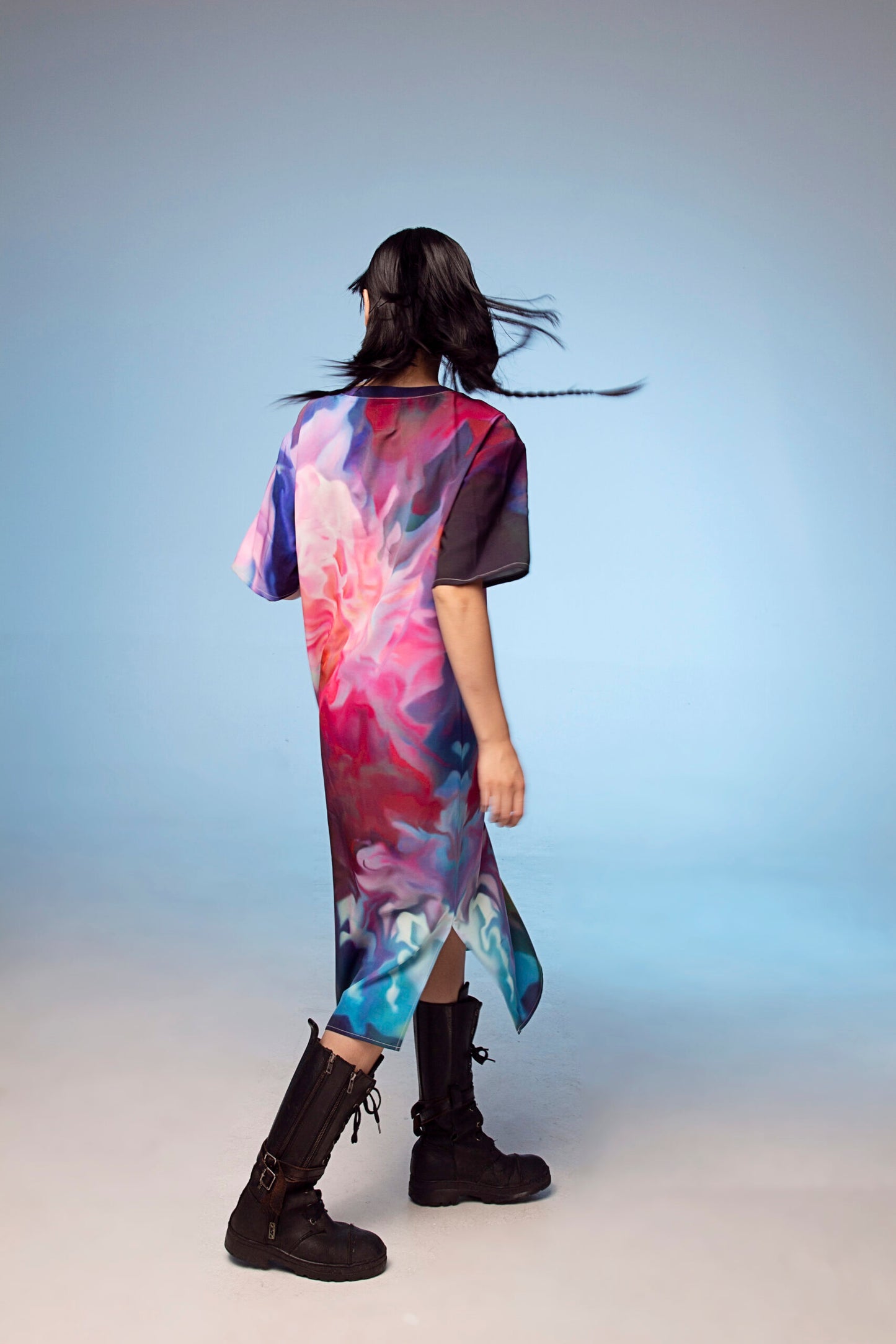 ACID4YUPPIES X JUMA SHAKTI Printed Slip Dress