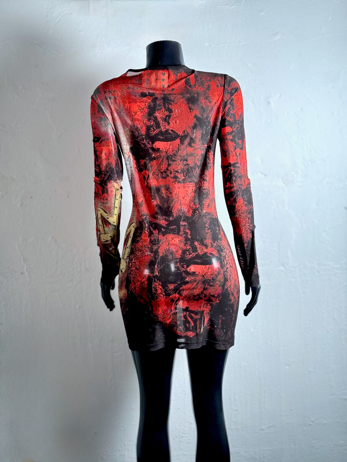 IDFK Transparency Mesh Mini-Dress - Love. Loss.