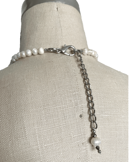 Creme Freshwater Pearl Necklace