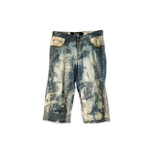 Engineered Bleach Shorts