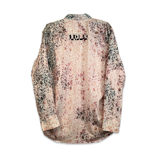 Mini Skull Bleached Floral Shirt