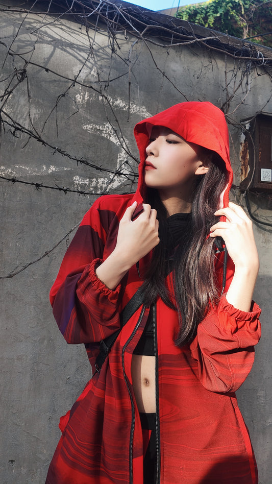 Sasha Q  x Juma - Other Worlds X Anorak Jacket
