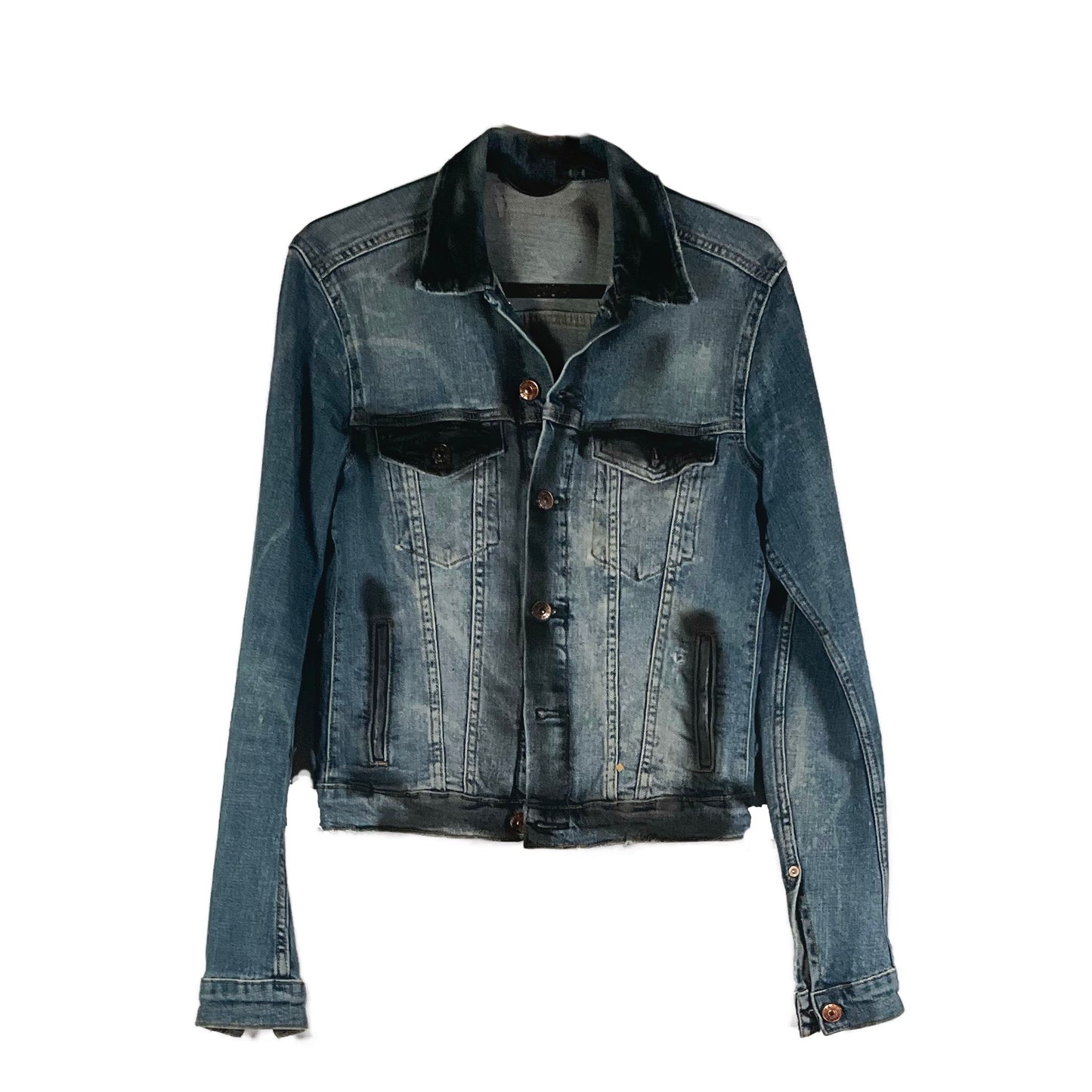 Impermanent Mandarin Jean Jacket