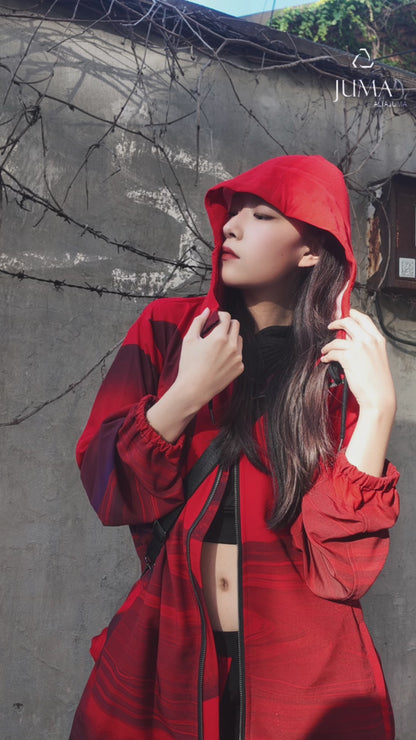 Sasha Q  x Juma - Other Worlds X Anorak Jacket