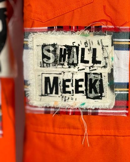 ShallMeek Orange Jumpsuit