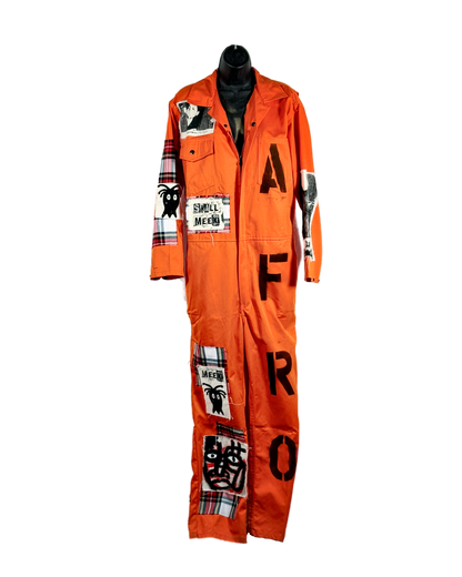 ShallMeek Orange Jumpsuit