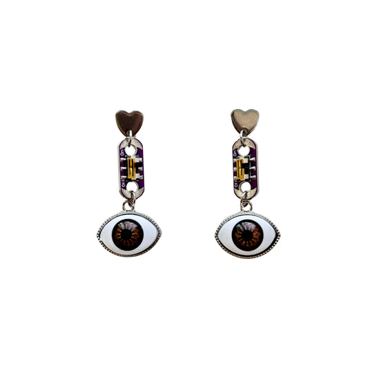 Union Earrings - Blue