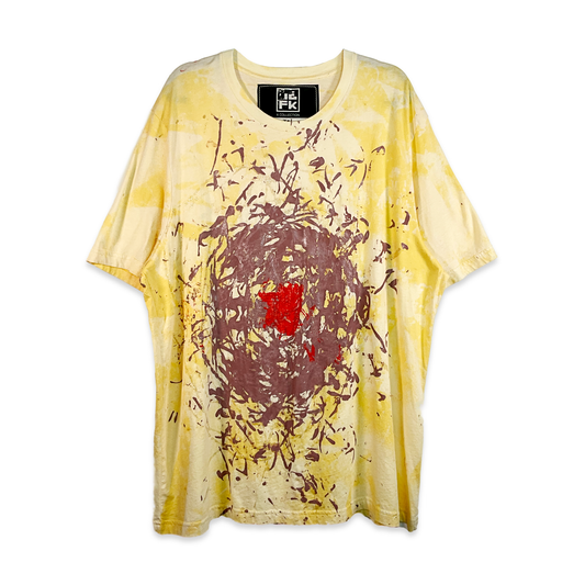 Splashed Red Mark Tee