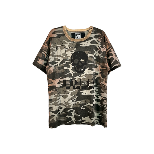 camouflage Skull Tee