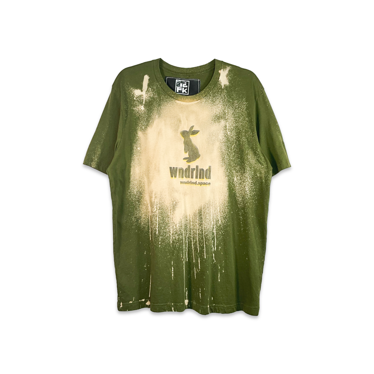 IDFK x WNDRLND Moss Green Tee